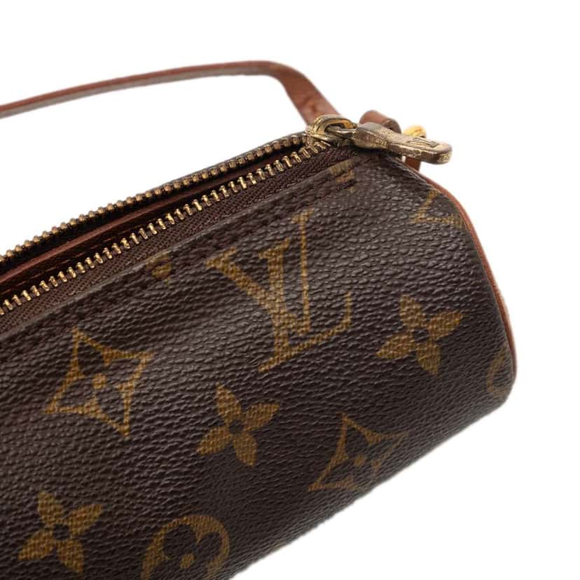 Louis Vuitton Monogram Papillon Pochette Brown Very good condition - Box View