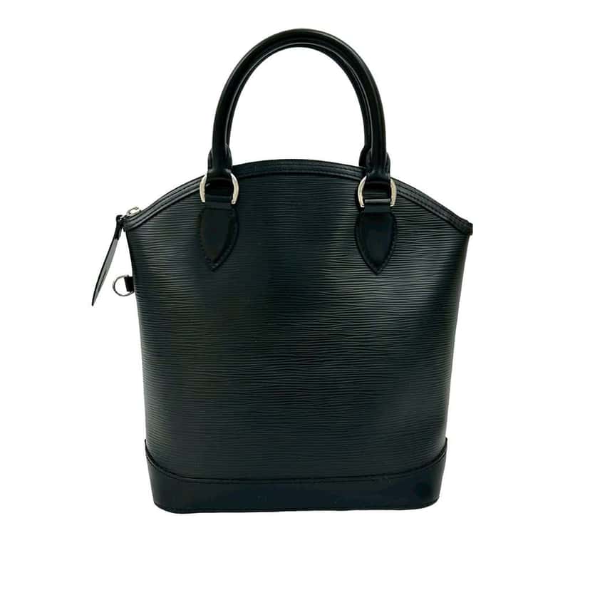Louis Vuitton Epi Lockit Vertical Black Leather Very good condition - Front View