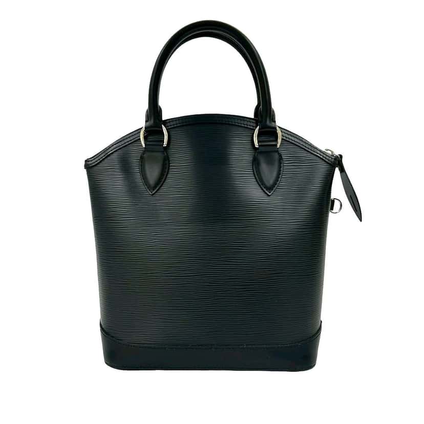 Louis Vuitton Epi Lockit Vertical Black Leather Very good condition - Back View