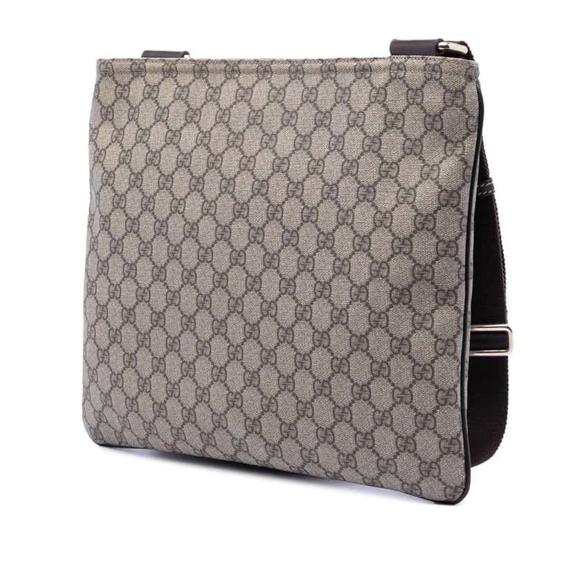 Gucci GG Supreme Crossbody Beige Very good condition - Back View