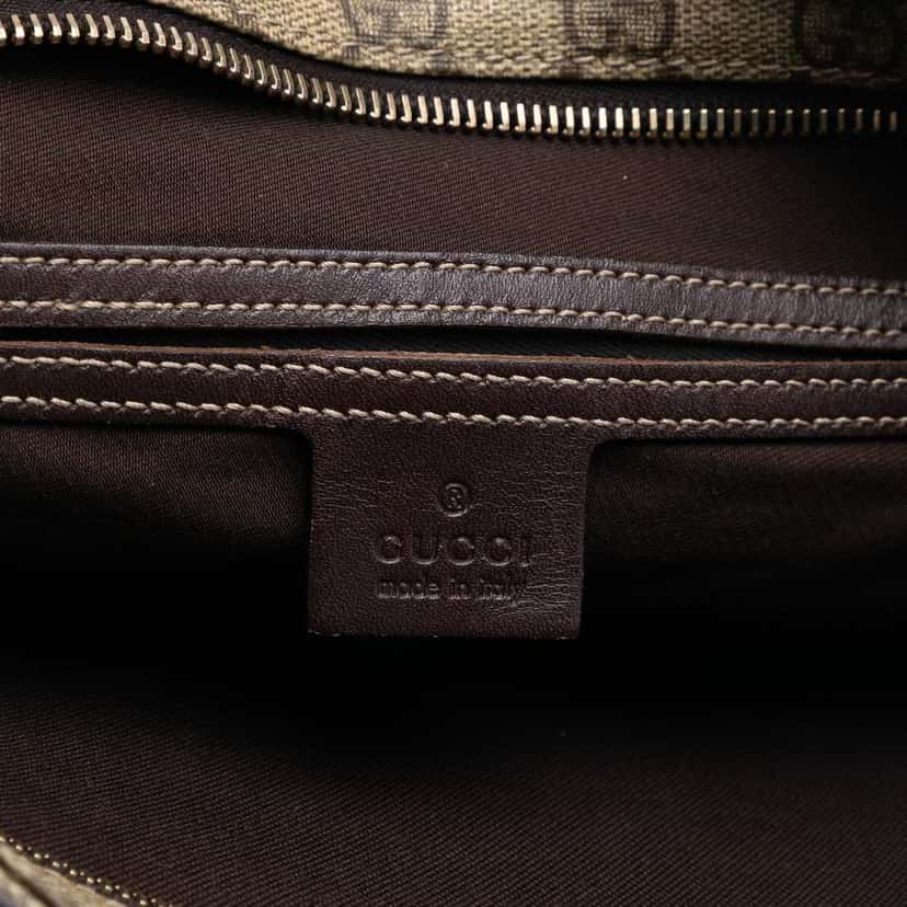 Gucci GG Supreme Crossbody Beige Very good condition - Box View