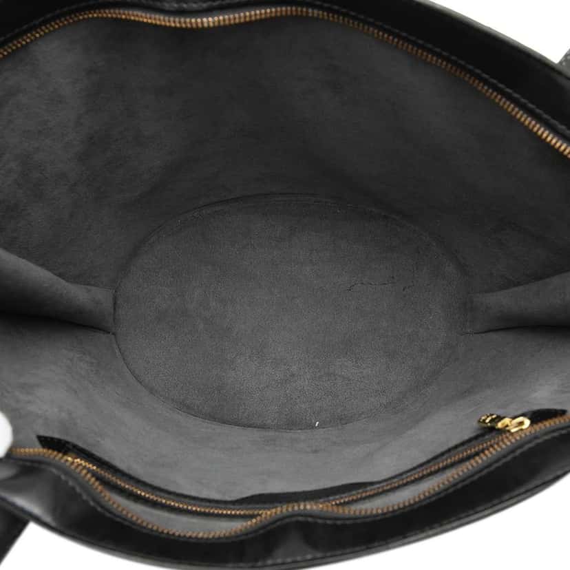 Louis Vuitton Epi Saint Jacques GM Long Strap Black Leather Good condition - Model View