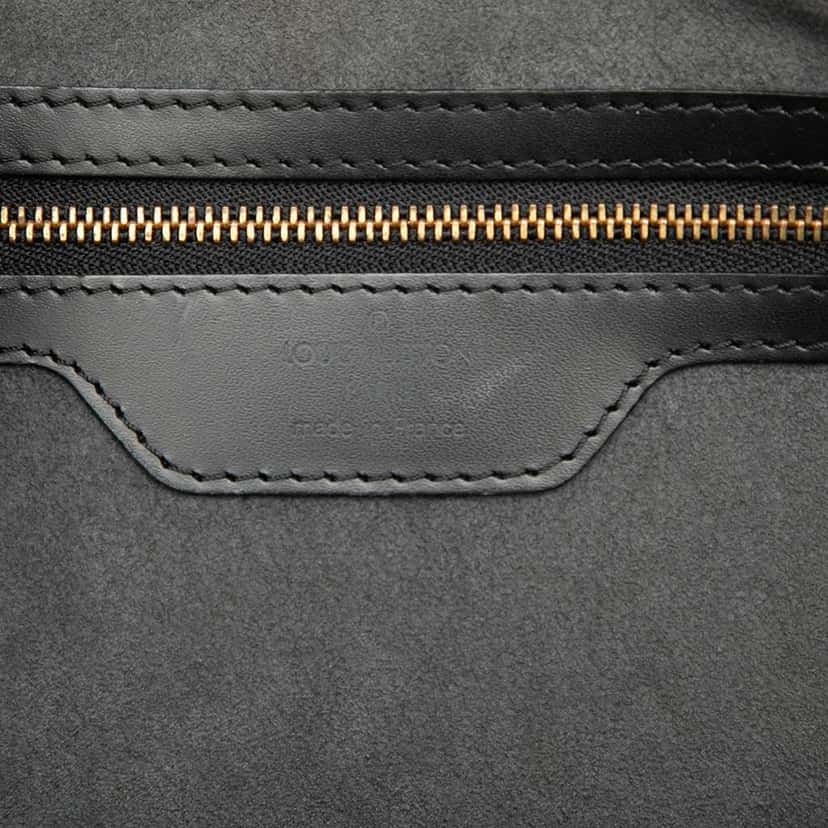 Louis Vuitton Epi Saint Jacques GM Long Strap Black Leather Good condition - Box View