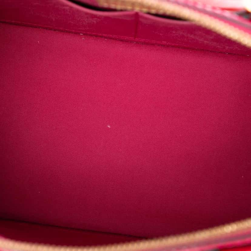 Louis Vuitton Monogram Vernis Alma PM Red Leather Very good condition - Model View