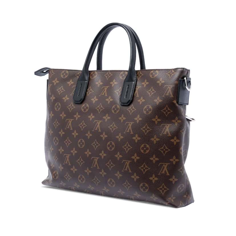 Louis Vuitton Monogram Macassar 7 Days A Week Brown Very good condition - Back View