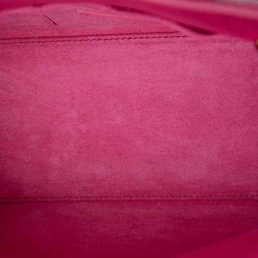 Saint Laurent Nano Leather Sac De Jour Satchel Pink Leather Very good condition - Model View