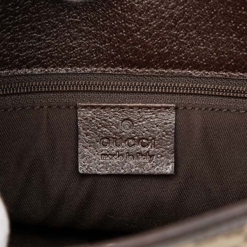 Gucci GG Canvas Eclipse Crossbody Beige Canvas Very good condition - Box View