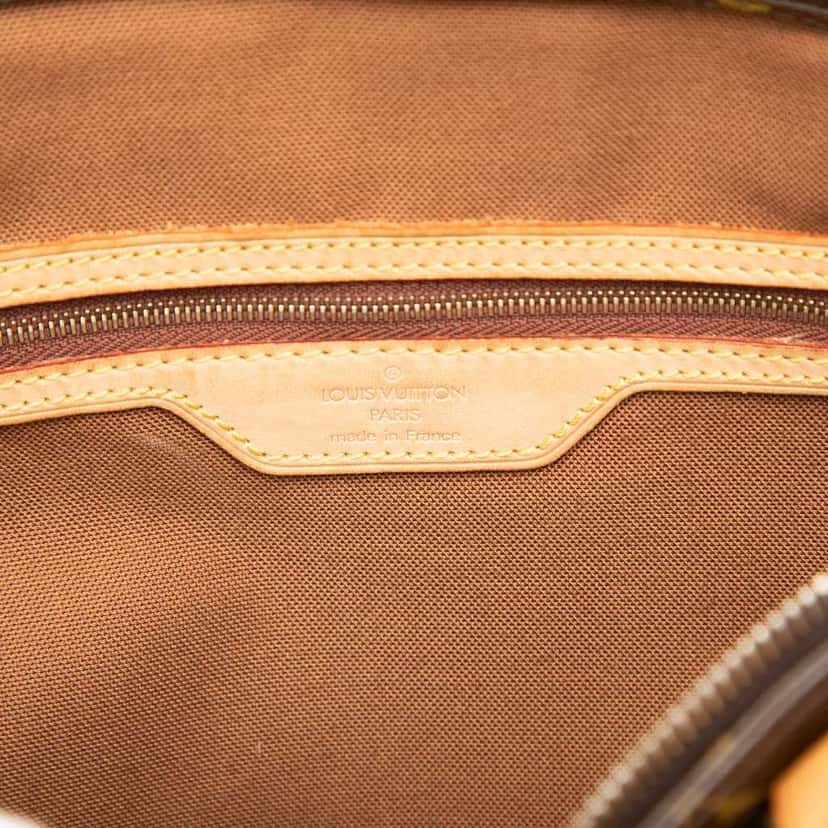 Louis Vuitton Monogram Cabas Mezzo Brown Very good condition - Box View