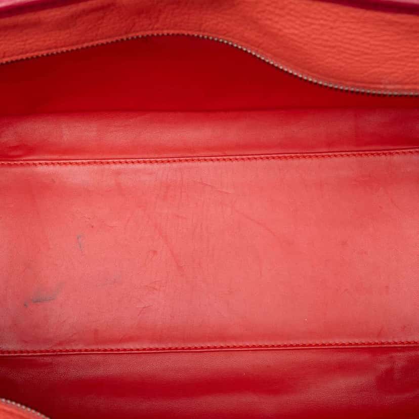 Loewe Tricolor Goatskin Amazona 36 Orange Leather Very good condition - Model View