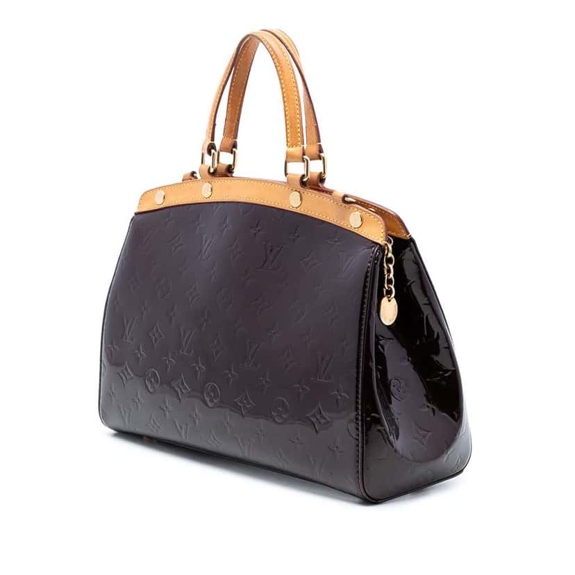 Louis Vuitton Monogram Vernis Brea MM Purple Leather Very good condition - Back View