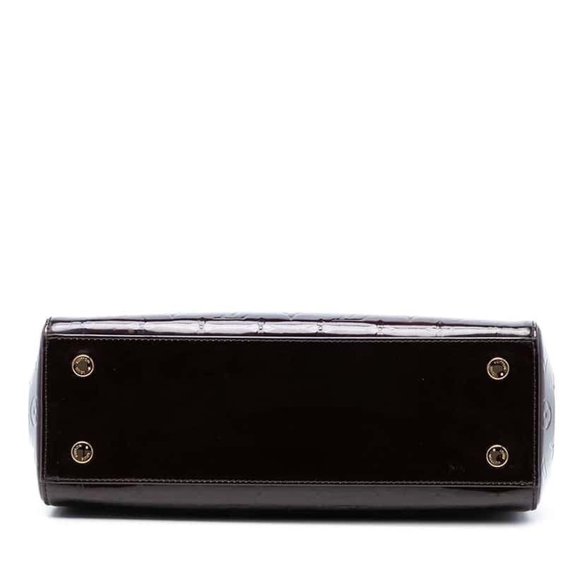 Louis Vuitton Monogram Vernis Brea MM Purple Leather Very good condition - Inside View