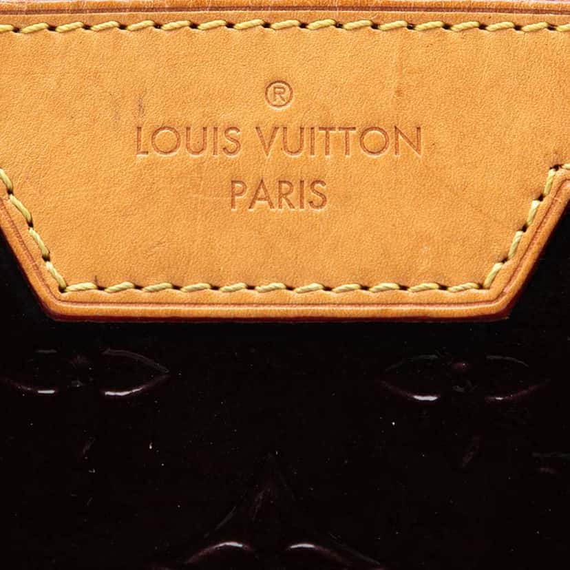Louis Vuitton Monogram Vernis Brea MM Purple Leather Very good condition - Box View