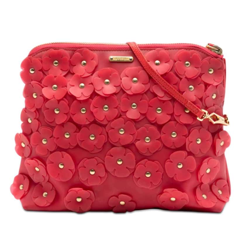 Burberry Prorsum PVC Petal Crossbody Red Very good condition - Front View