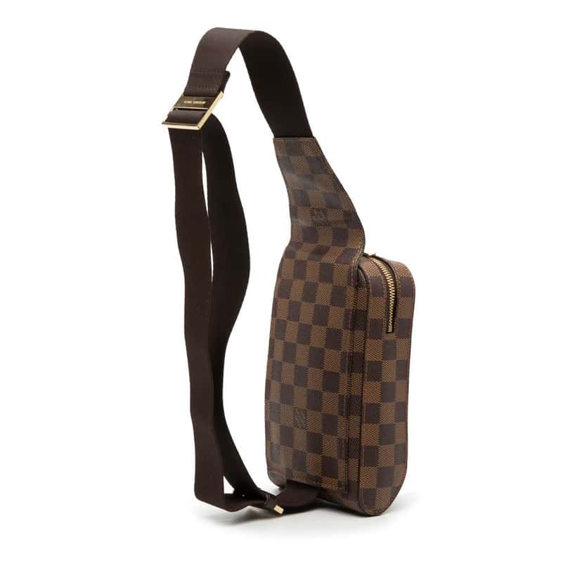 Louis Vuitton Damier Ebene Geronimos Brown Very good condition - Back View