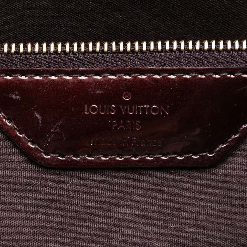 Louis Vuitton Monogram Vernis Wilshire GM Purple Leather Very good condition - Box View
