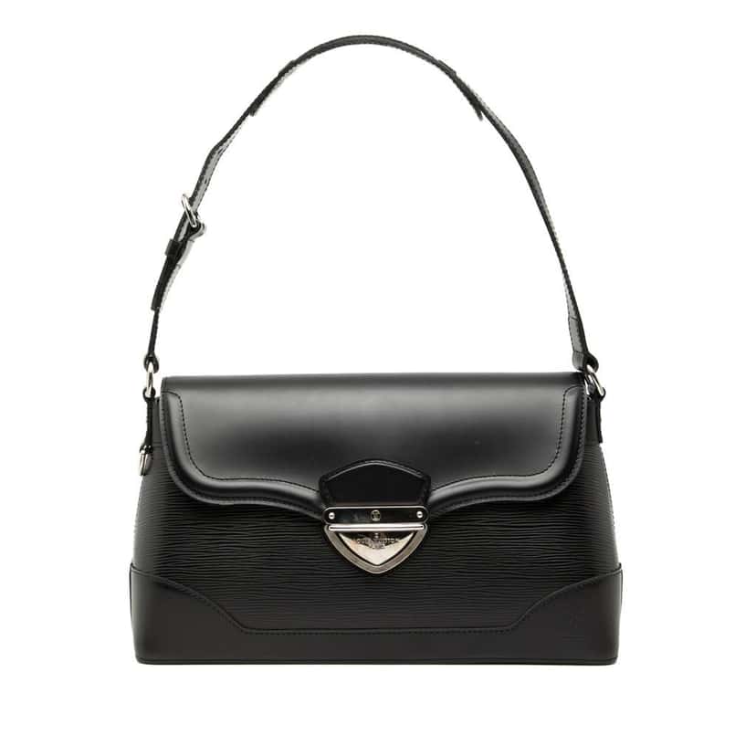 Louis Vuitton Epi Bagatelle PM Black Leather Very good condition - Front View