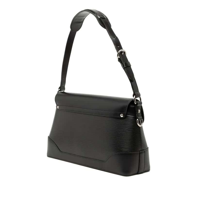 Louis Vuitton Epi Bagatelle PM Black Leather Very good condition - Back View