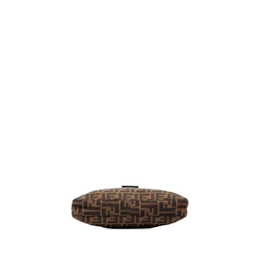 Fendi Zucca Canvas Shoulder Bag Brown Canvas Very good condition - Inside View