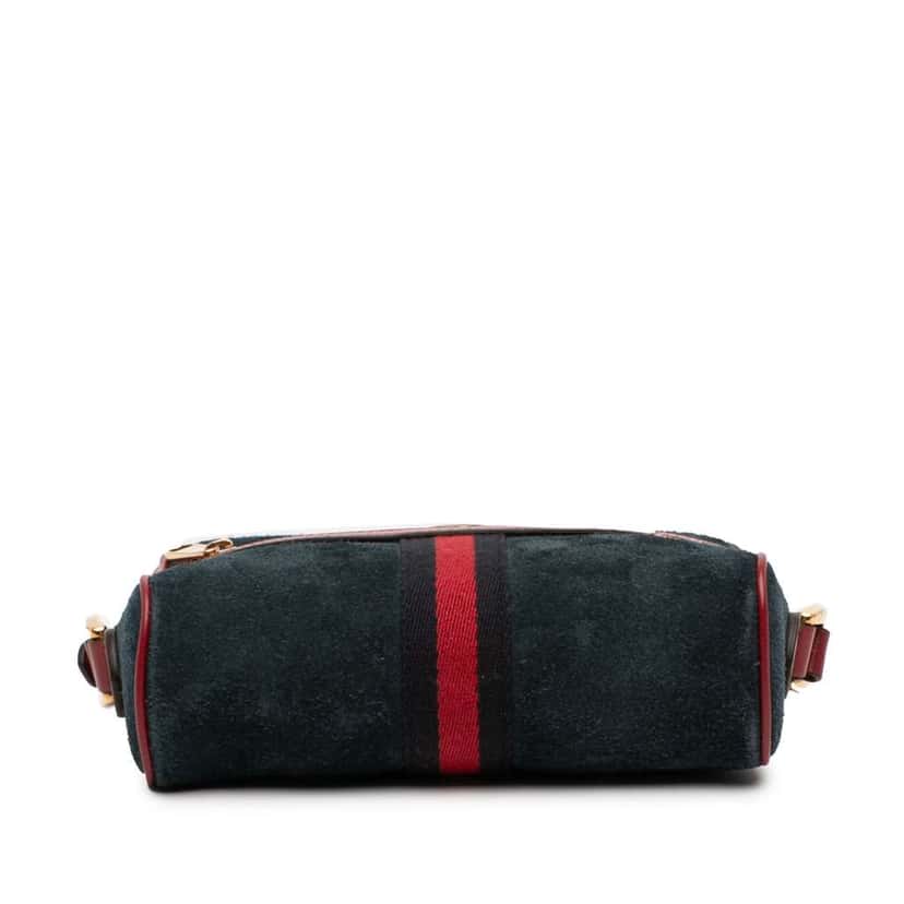 Gucci Mini Suede Ophidia Crossbody Blue Leather Very good condition - Inside View