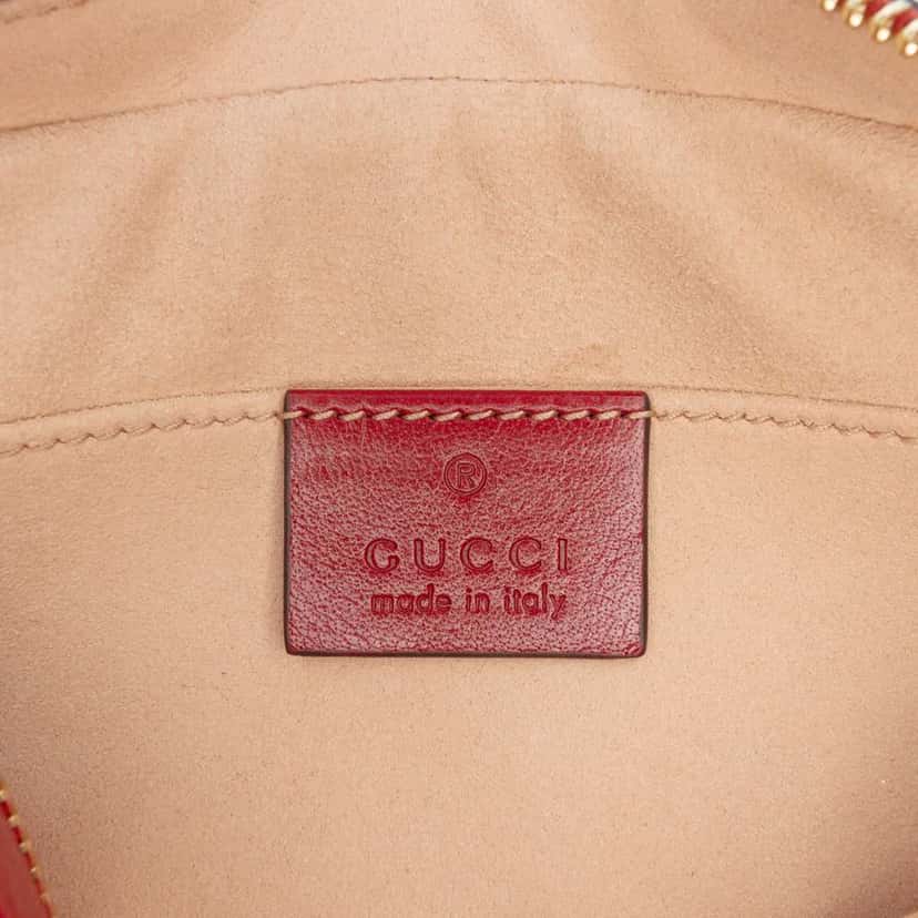 Gucci Mini Suede Ophidia Crossbody Blue Leather Very good condition - Box View