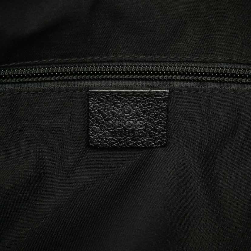 Gucci GG Canvas Web Vertical Tote Black Canvas Very good condition - Box View