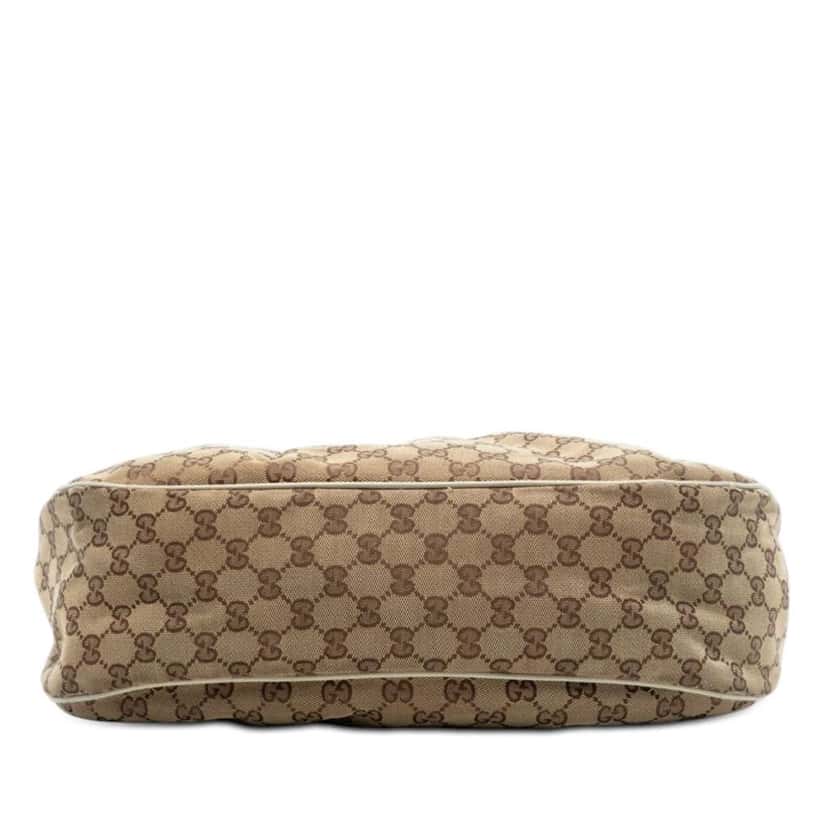 Gucci GG Canvas Sukey Shoulder Bag Beige Canvas Very good condition - Inside View