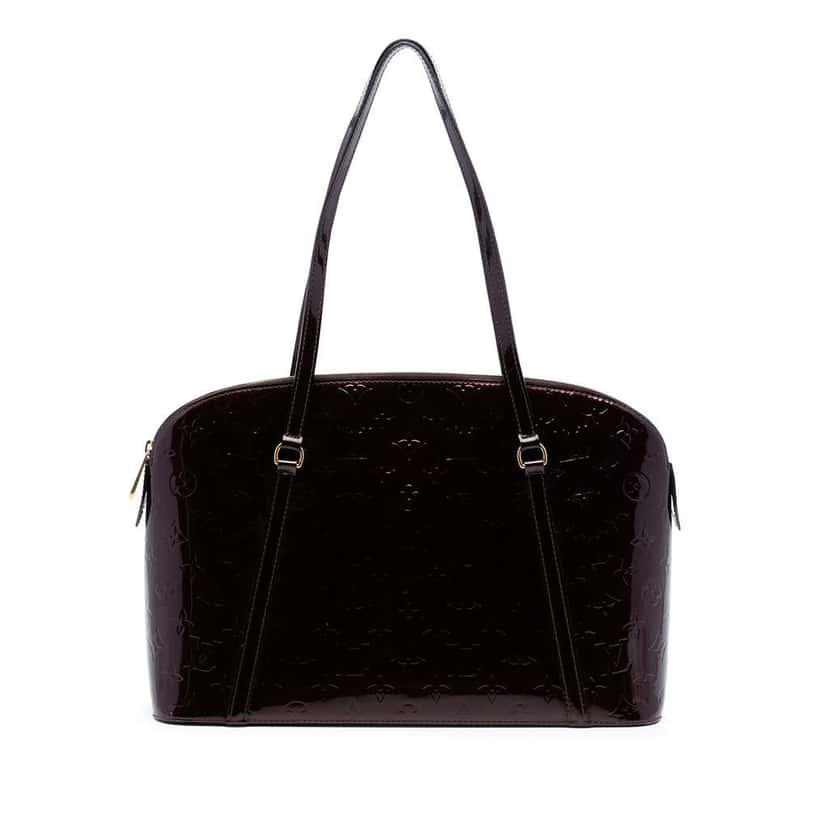 Louis Vuitton Monogram Vernis Avalon Purple Leather Very good condition - Front View