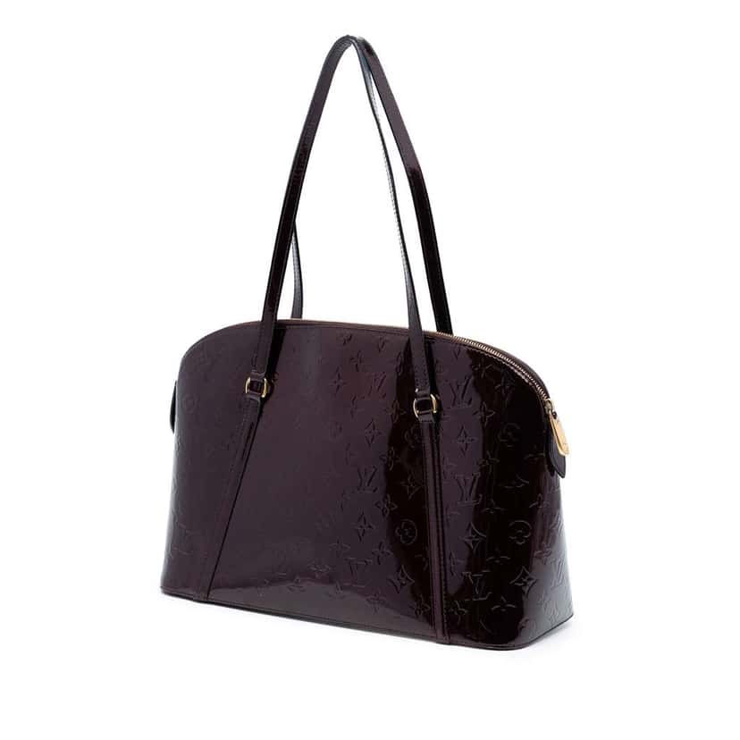 Louis Vuitton Monogram Vernis Avalon Purple Leather Very good condition - Back View