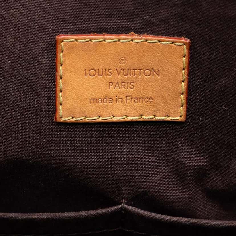 Louis Vuitton Monogram Vernis Avalon Purple Leather Very good condition - Box View