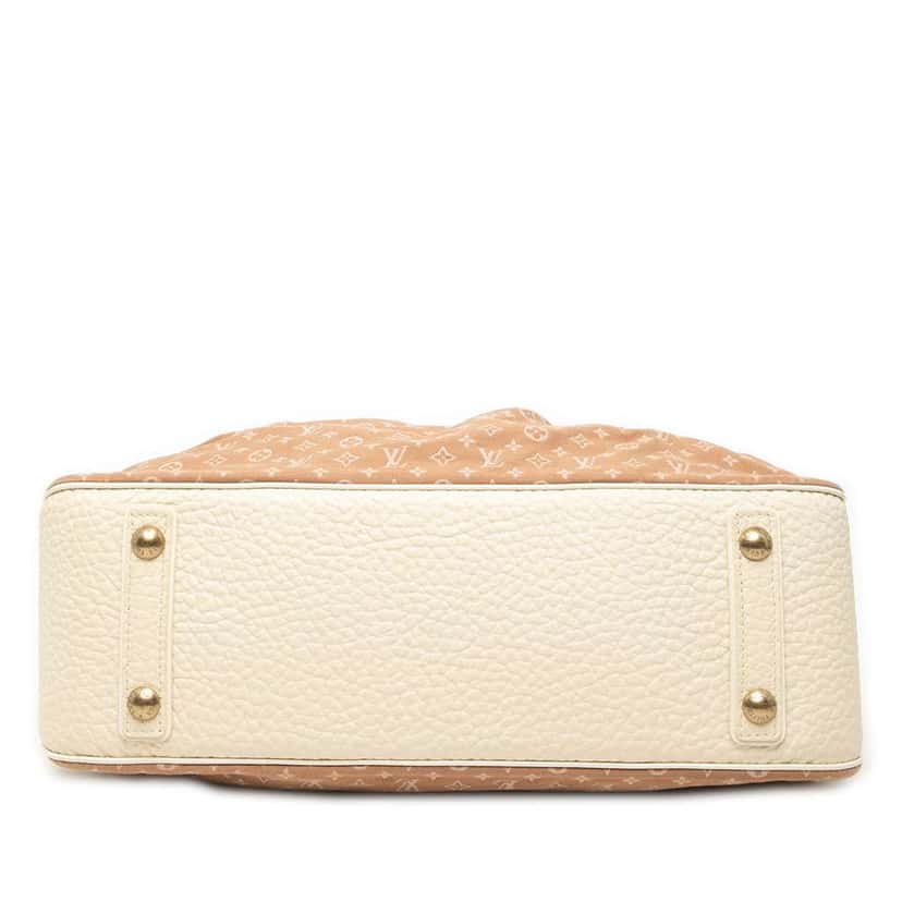 Louis Vuitton Monogram Mini Lin Trapeze GM Brown Canvas Very good condition - Inside View