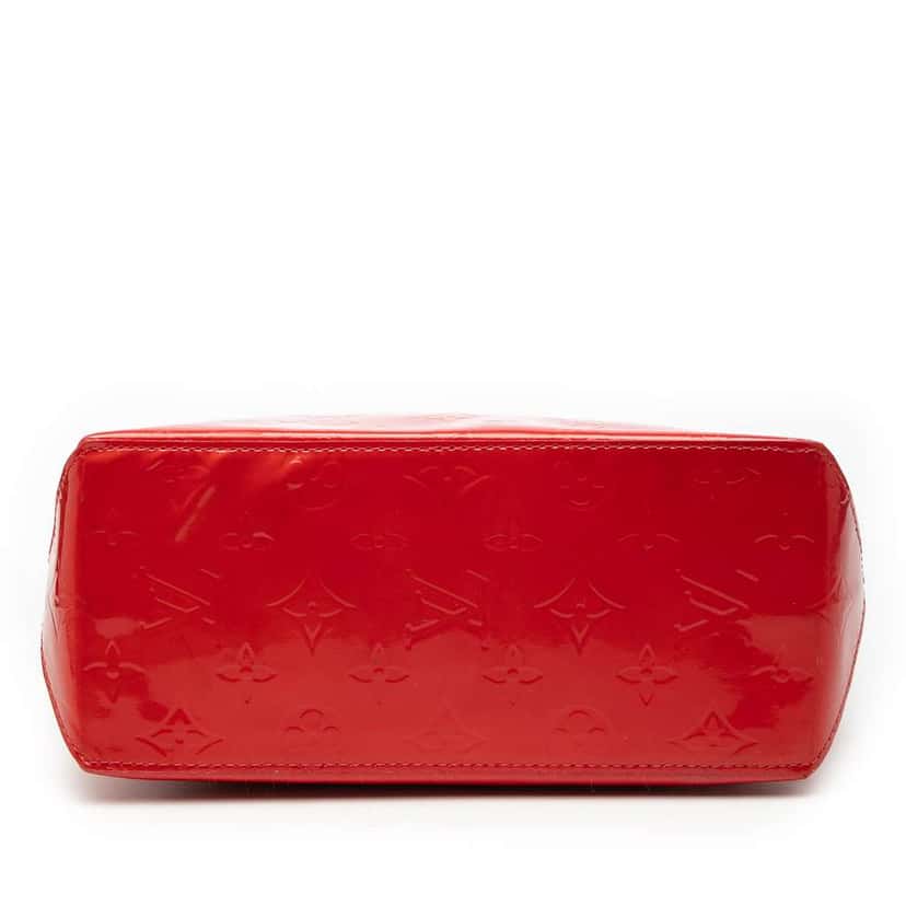 Louis Vuitton Monogram Vernis Reade PM Red Leather Very good condition - Inside View