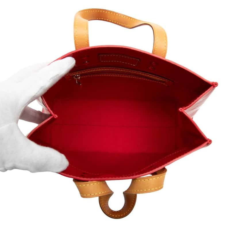 Louis Vuitton Monogram Vernis Reade PM Red Leather Very good condition - Model View