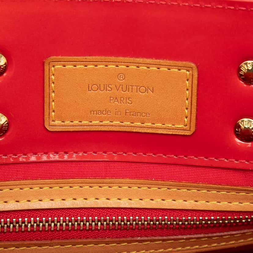 Louis Vuitton Monogram Vernis Reade PM Red Leather Very good condition - Box View