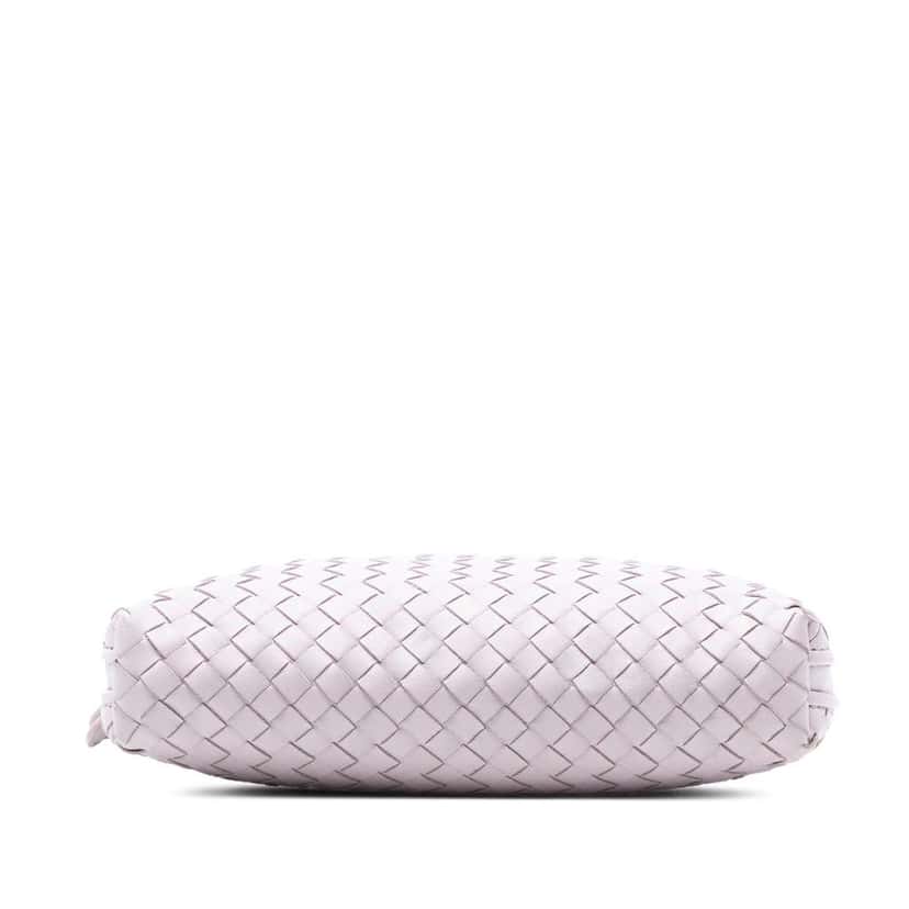 Bottega Veneta Nappa Intrecciato Nodini Crossbody Purple Leather Very good condition - Inside View