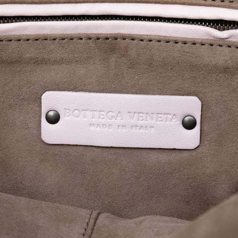 Bottega Veneta Nappa Intrecciato Nodini Crossbody Purple Leather Very good condition - Box View