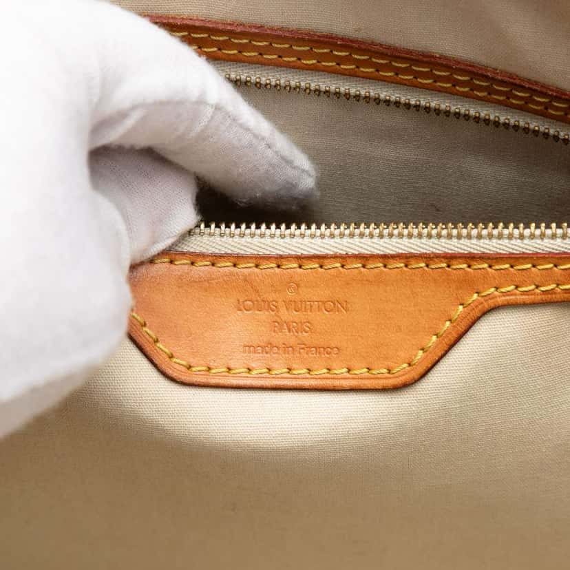 Louis Vuitton Monogram Vernis Brea MM Yellow Leather Very good condition - Box View