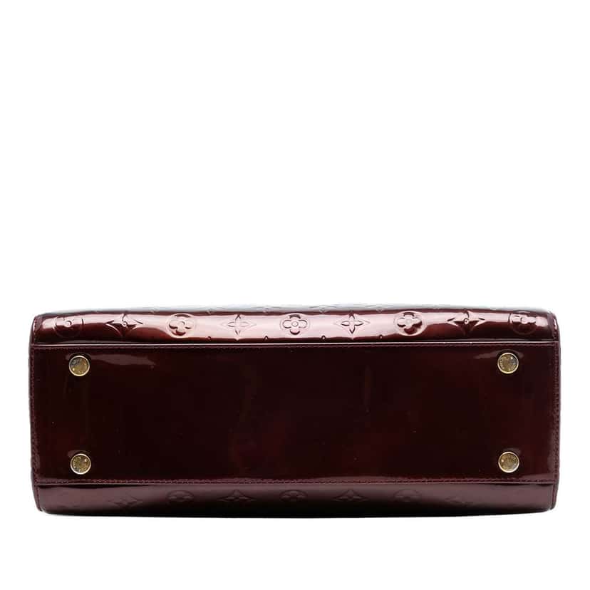 Louis Vuitton Monogram Vernis Brea GM Red Leather Very good condition - Inside View