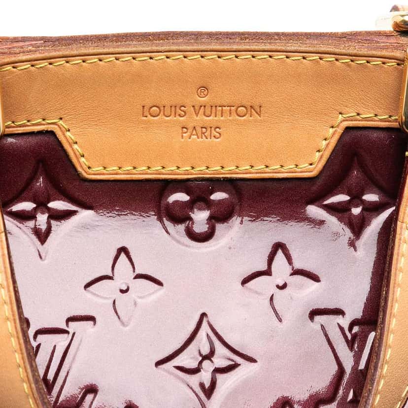Louis Vuitton Monogram Vernis Brea GM Red Leather Very good condition - Box View