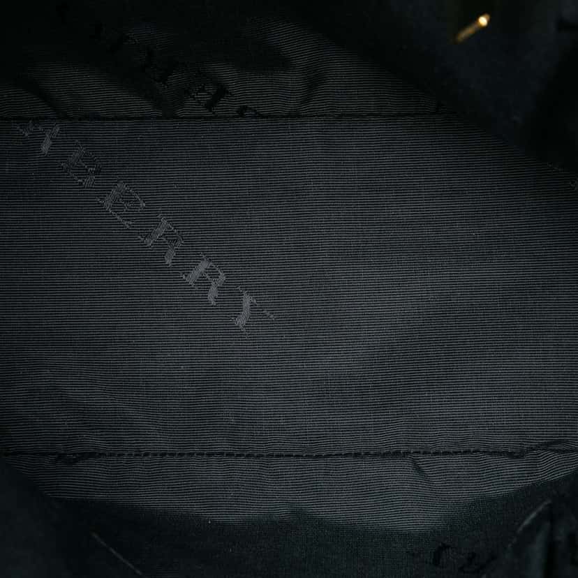 Burberry Large Grained Calfskin Heritage Orchard Bowling Bag Blue Leather Very good condition - Model View