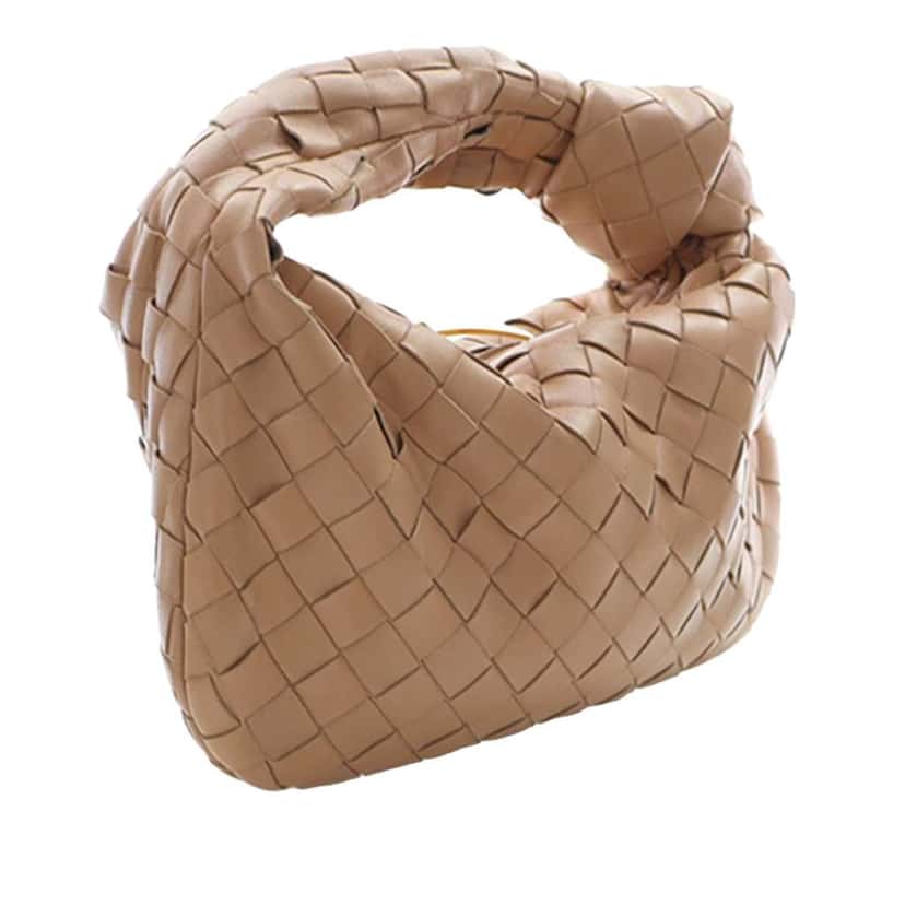 Bottega Veneta Mini Nappa Intrecciato Jodie Beige Leather Very good condition - Inside View