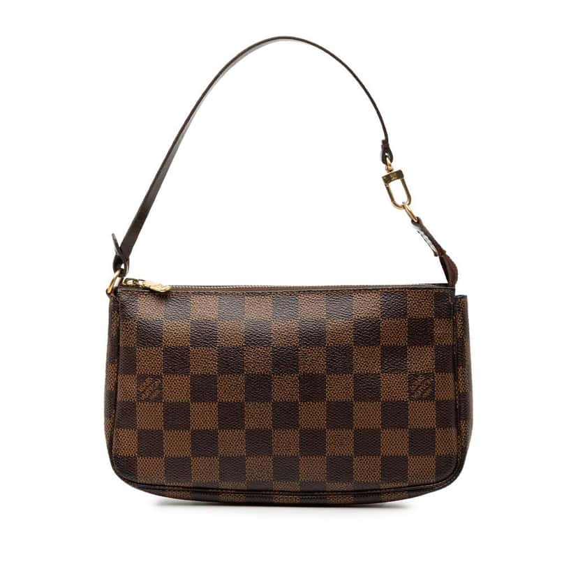 Louis Vuitton Damier Ebene Pochette Accessoires Brown Very good condition - Front View
