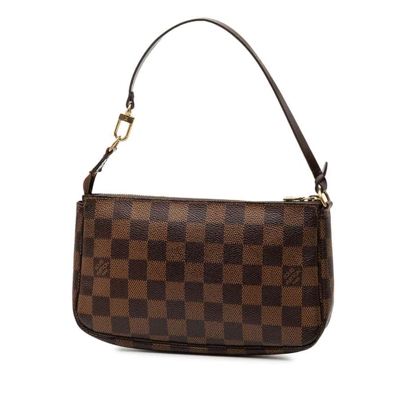 Louis Vuitton Damier Ebene Pochette Accessoires Brown Very good condition - Back View