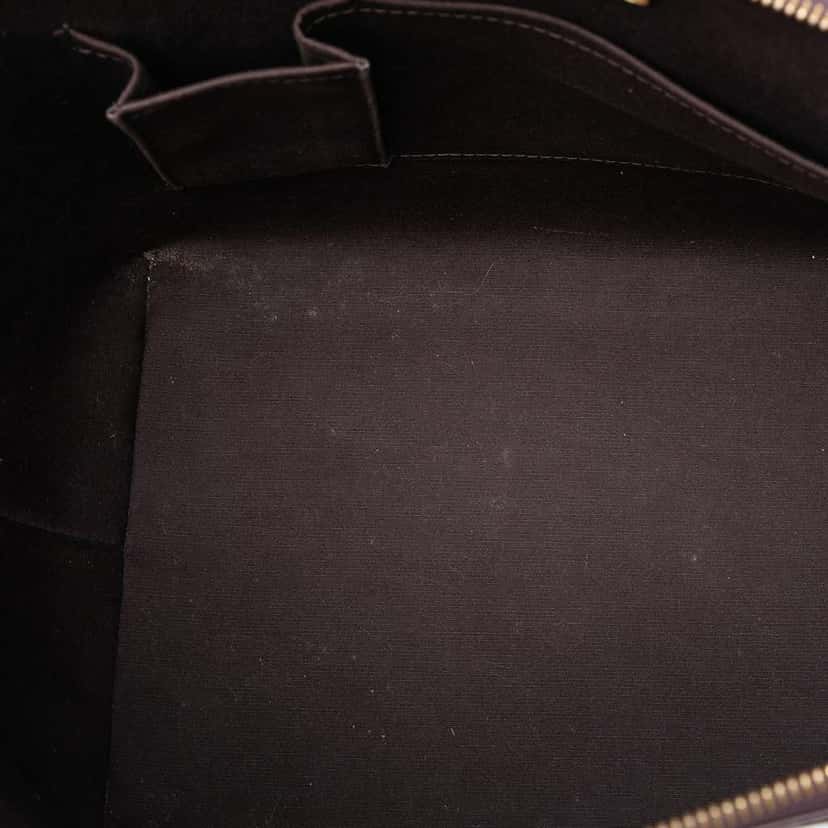 Louis Vuitton Monogram Vernis Bellevue GM Purple Leather Very good condition - Model View