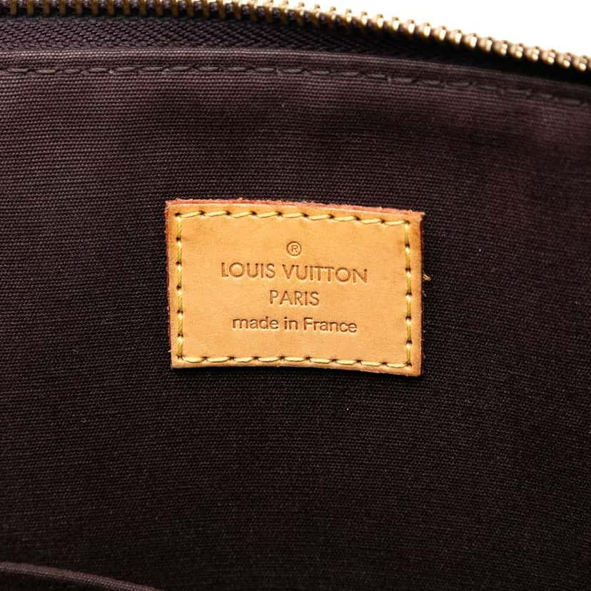 Louis Vuitton Monogram Vernis Bellevue GM Purple Leather Very good condition - Box View