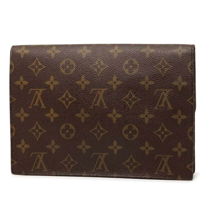 Louis Vuitton Monogram Pochette Rabat 23 Brown Very good condition - Back View