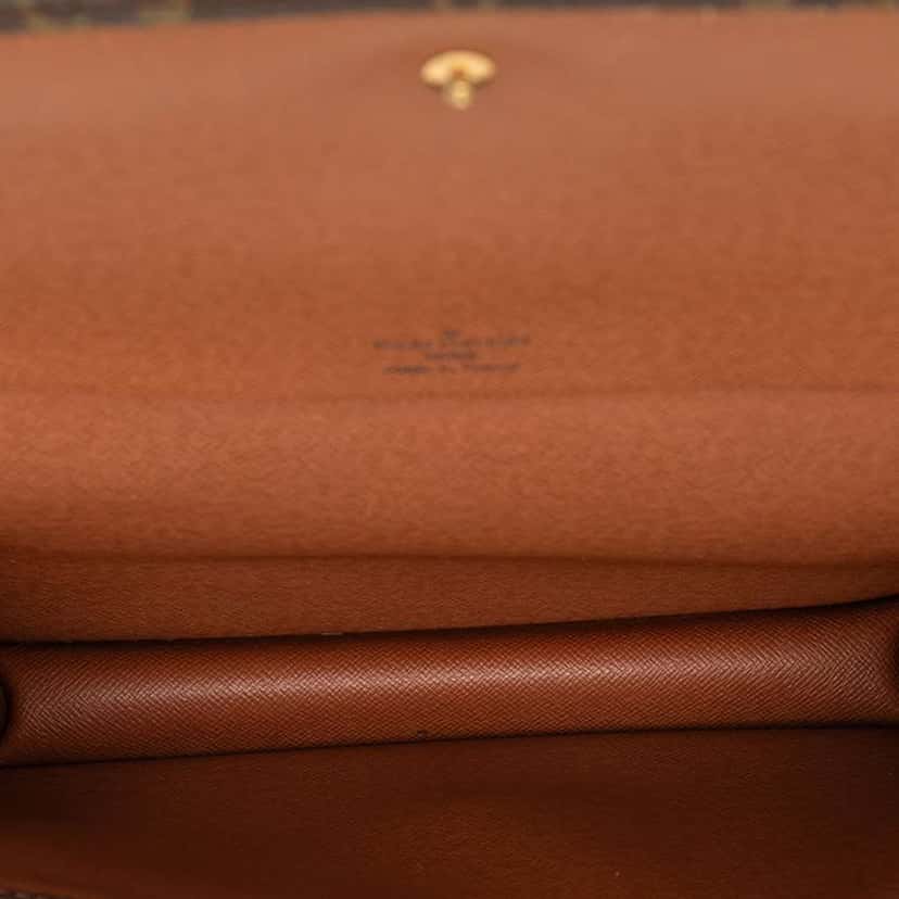 Louis Vuitton Monogram Pochette Rabat 23 Brown Very good condition - Model View