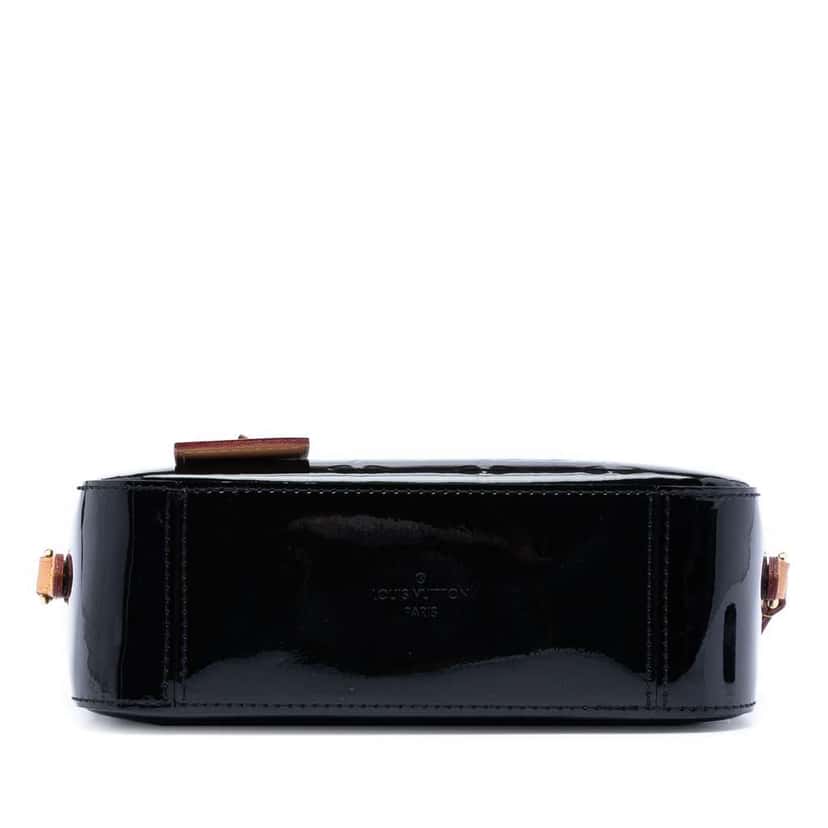 Louis Vuitton Monogram Vernis Santa Monica Camera Bag Black Leather Very good condition - Inside View