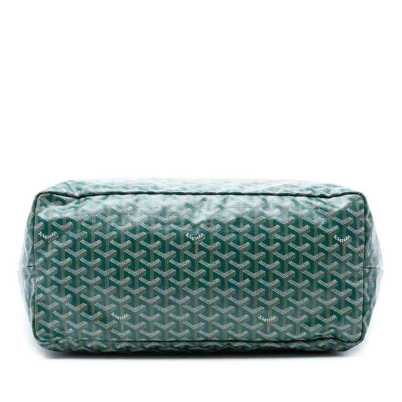 Goyard Goyardine Saint Louis GM Green Canvas Very good condition - Inside View