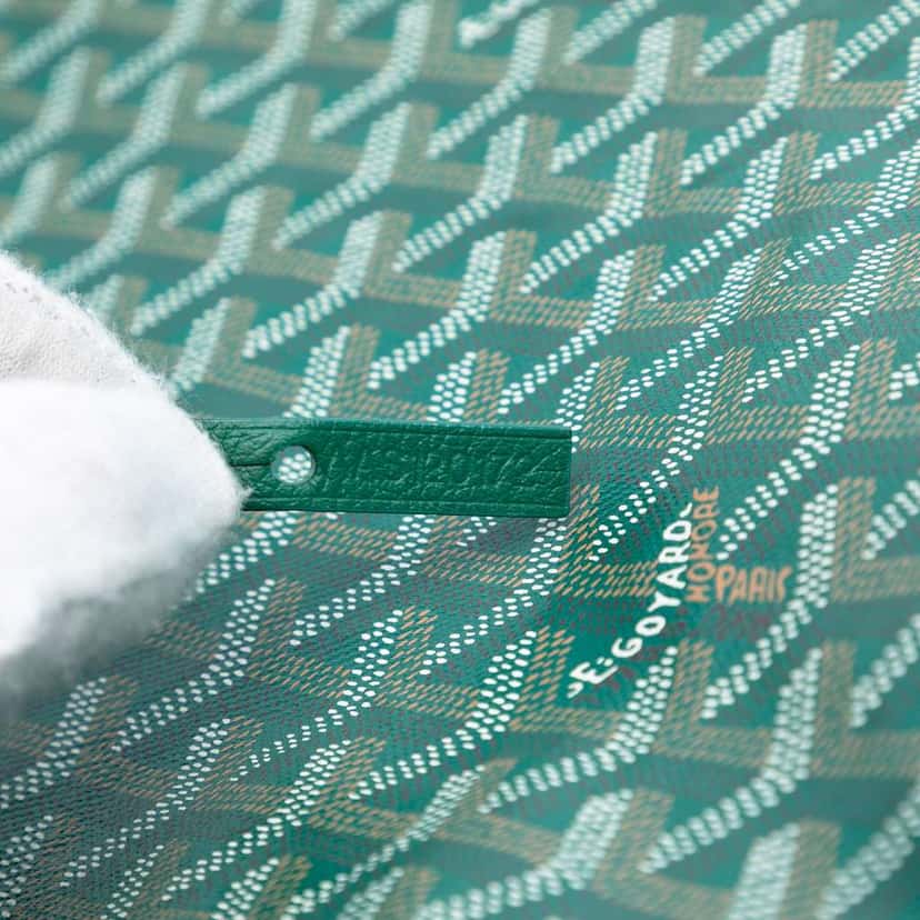 Goyard Goyardine Saint Louis GM Green Canvas Very good condition - Box View