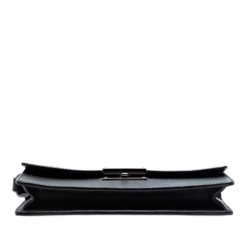 Burberry Leather Clutch Black Leather Very good condition - Inside View